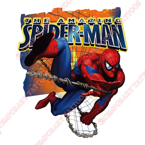 Spiderman Customize Temporary Tattoos Stickers NO.248